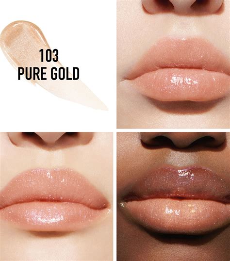 dior lip maximizer pure gold 103|dior lip maximizer lip gloss.